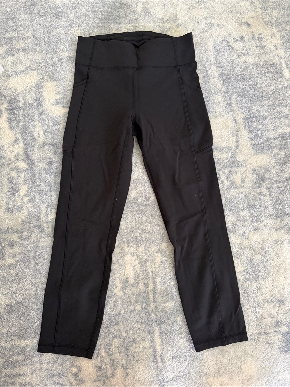 lululemon 25” Black Leggings with Side Pockets